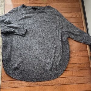 Style & Co. Charcoal Knit Top